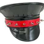 BLACK HAT RED STRAP
