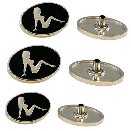 GIRL SNAP BUTTON-6PCS