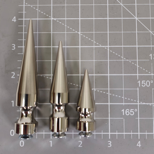 EXTRA LARGE SPIKES 2" 3" AND 4"- 5PCS PACK