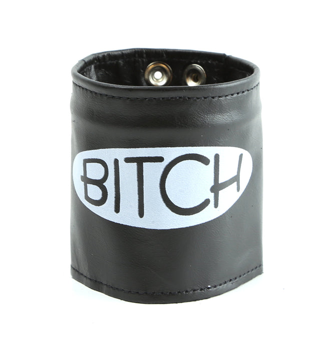 WBL-BT BITCH, MONEY KEEPER BRACELET, 3" WIDE