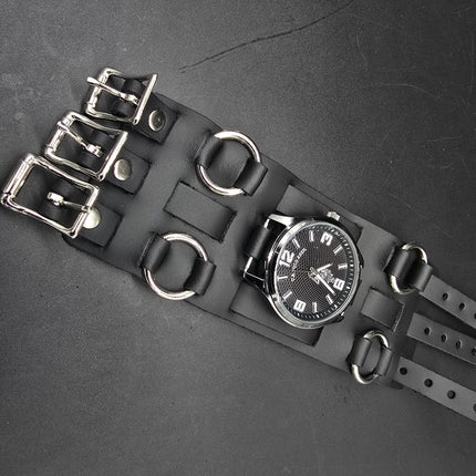 WBN-RING WATCHBAND STYLE BUCKLE BRACELET CUFF