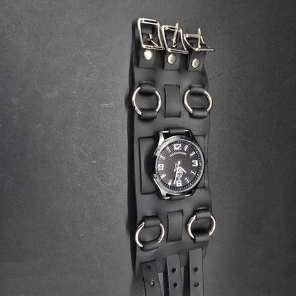 WBN-RING WATCHBAND STYLE BUCKLE BRACELET CUFF