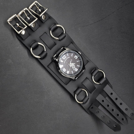 WBN-RING WATCHBAND STYLE BUCKLE BRACELET CUFF