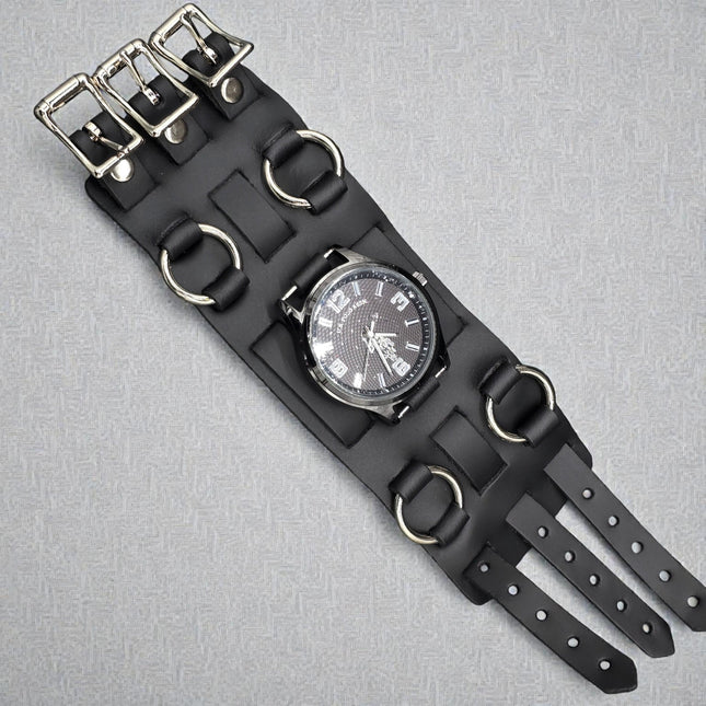 WBN-RING WATCHBAND STYLE BUCKLE BRACELET CUFF
