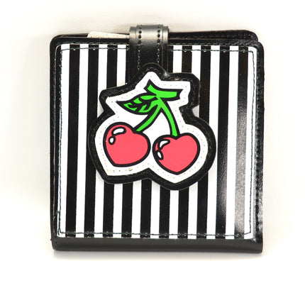 WCH401-CHERRY CHERRY WALLET BI-FOLD WALLET CARD SLOT ID SLOT