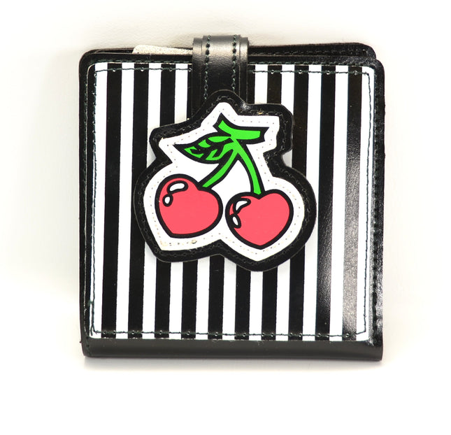 WCH401-CHERRY CHERRY WALLET BI-FOLD WALLET CARD SLOT ID SLOT