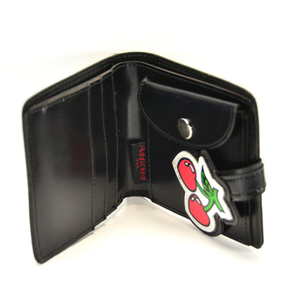 WCH401-CHERRY CHERRY WALLET BI-FOLD WALLET CARD SLOT ID SLOT