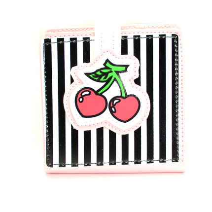 WCH401-CHERRY CHERRY WALLET BI-FOLD WALLET CARD SLOT ID SLOT