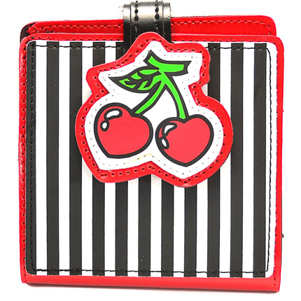 WCH401-CHERRY CHERRY WALLET BI-FOLD WALLET CARD SLOT ID SLOT