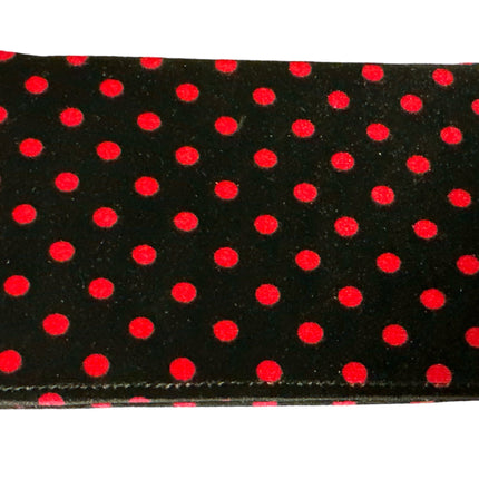 WDT200 POLKA DOT POCKET BOOK WALLET