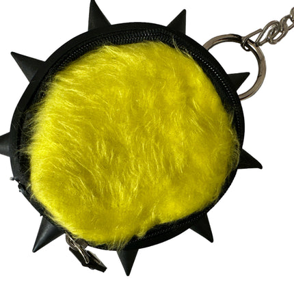 WFR100  FUR SPIKE WALLET