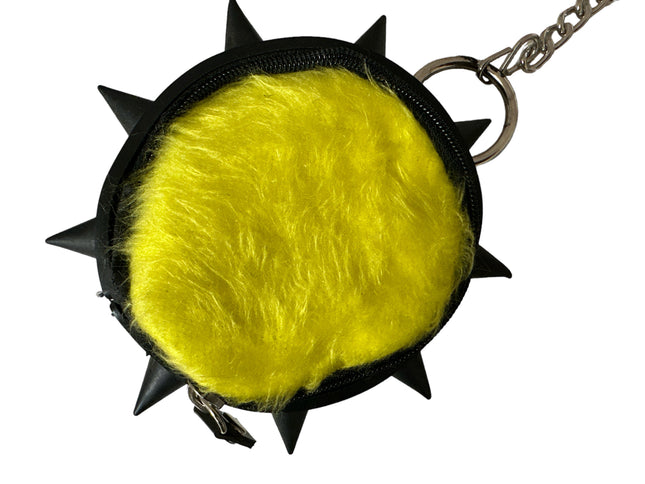 WFR100  FUR SPIKE WALLET