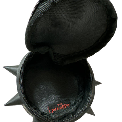 WFR100  FUR SPIKE WALLET