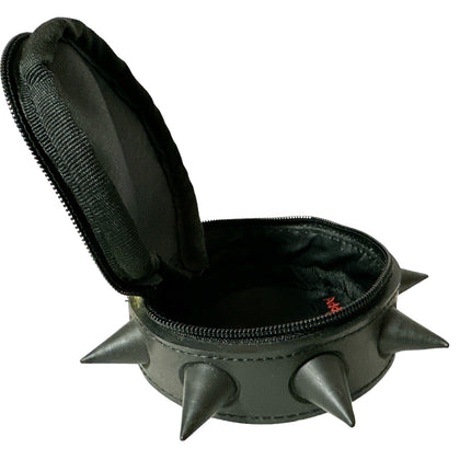 WFR100  FUR SPIKE WALLET