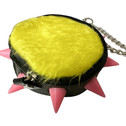 WFR100  FUR SPIKE WALLET