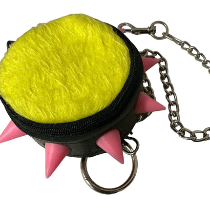 WFR100  FUR SPIKE WALLET