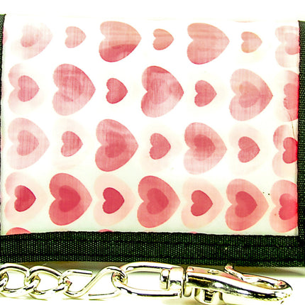 WH-HEART VELCRO ENCLOSURE 12" CHAIN WITH SNAPPED LOOP HOLDER