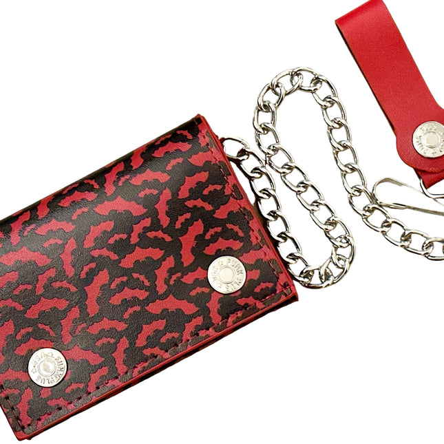 WP-BATZ-RED  GENUINE  LEATHER