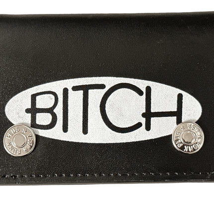 WP-BITCH-BLK  GENUINE LEATHER