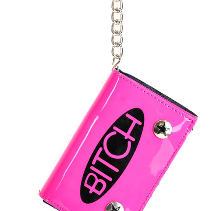 WP-BITCH-PINK  SYNTHETIC LEATHER