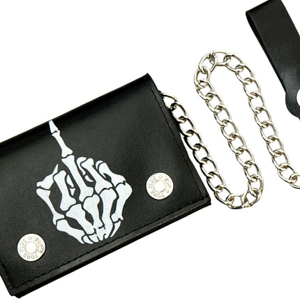 WP-FINGER  GENUINE  LEATHER WALLET