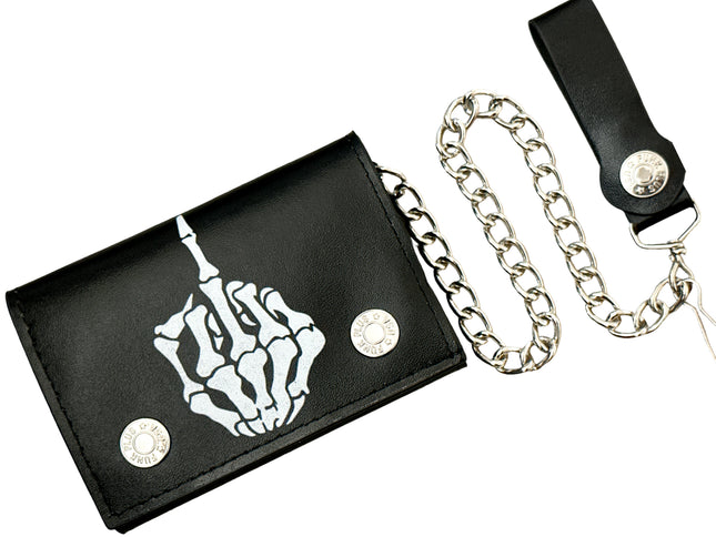 WP-FINGER  GENUINE  LEATHER WALLET