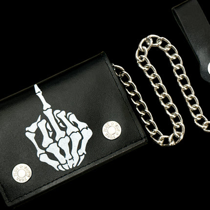 WP-FINGER  GENUINE  LEATHER WALLET