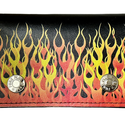 WP-FLAME   GENUINE  LEATHER WALLET