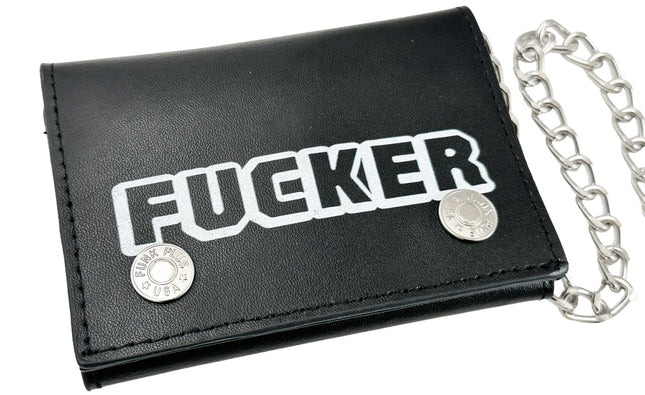 WP-FUCKER  GENUINE  LEATHER WALLET