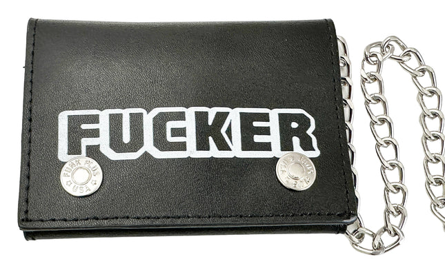 WP-FUCKER  GENUINE  LEATHER WALLET