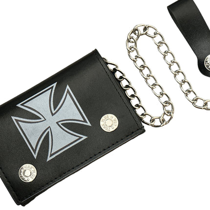 WP-IRON-BLK GENUINE LEATHER