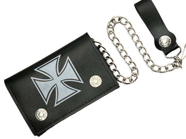 WP-IRON-BLK GENUINE LEATHER