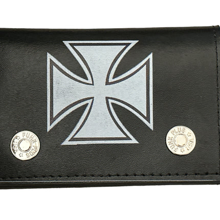WP-IRON-BLK GENUINE LEATHER