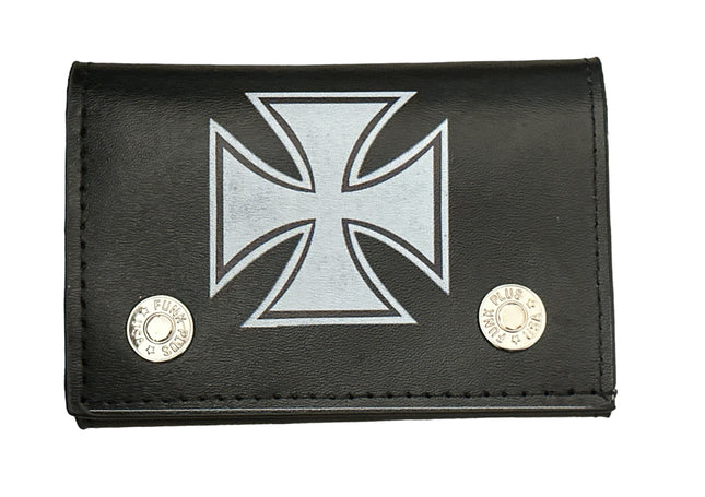 WP-IRON-BLK GENUINE LEATHER