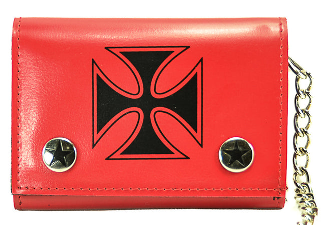 WP-IRON-RED SYNTHETIC LEATHER