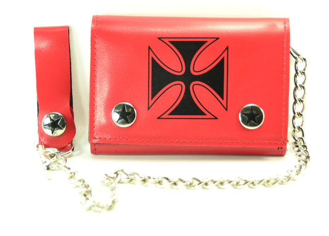 WP-IRON-RED SYNTHETIC LEATHER