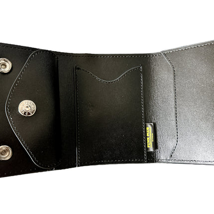 WP-ANA-BLK/WT  GENUINE LEATHER