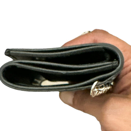 WP-ANA-BLK/WT  GENUINE LEATHER