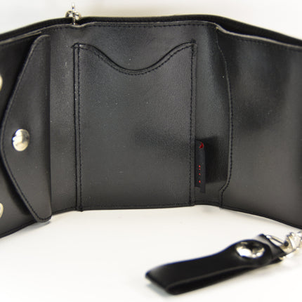 WP-IRON-BLK GENUINE LEATHER
