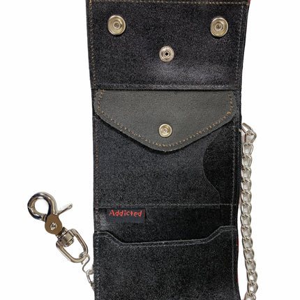 WP-BHMT-BLK  BAPHOMET GENUINE  LEATHER