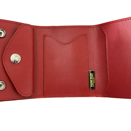 WP-BITCH-RED  GENUINE LEATHER