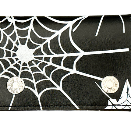 WP-SPIDER-BLACK  GENUINE LEATHER