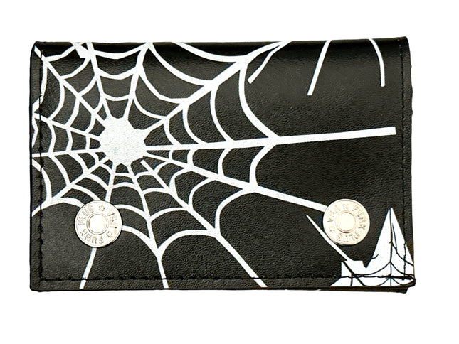 WP-SPIDER-BLACK  GENUINE LEATHER
