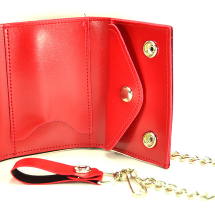 WP-IRON-RED SYNTHETIC LEATHER