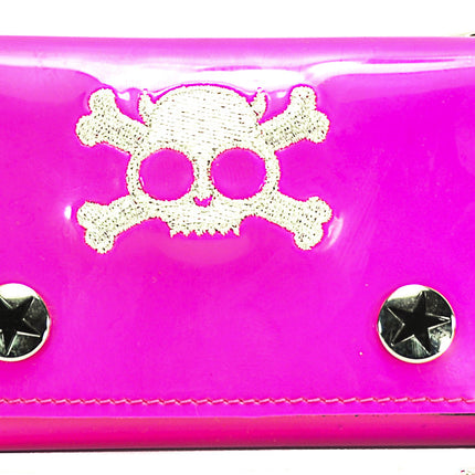 WSK102PINK SKULL WALLET