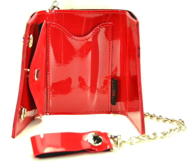 WSK102RED SKULL WALLET