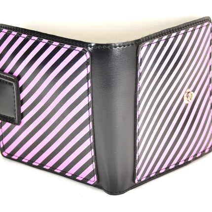 WSK401BK/PK SKULL STRIPE WALLET