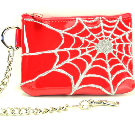 WSN702RED  SPIDER PURSE WALLET