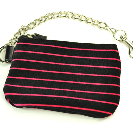 WSP101  VELVET STRIPE WALLET PURSE