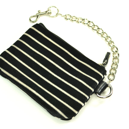 WSP101  VELVET STRIPE WALLET PURSE